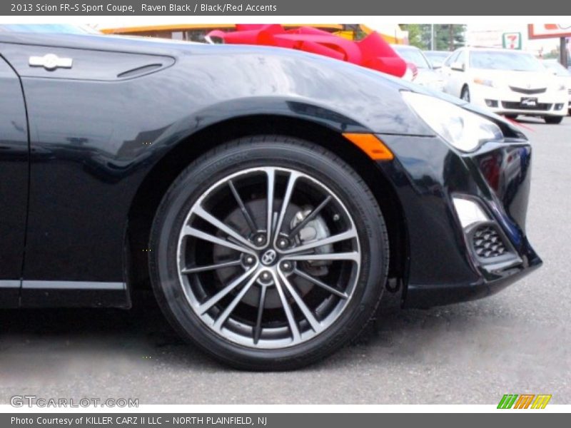 Raven Black / Black/Red Accents 2013 Scion FR-S Sport Coupe