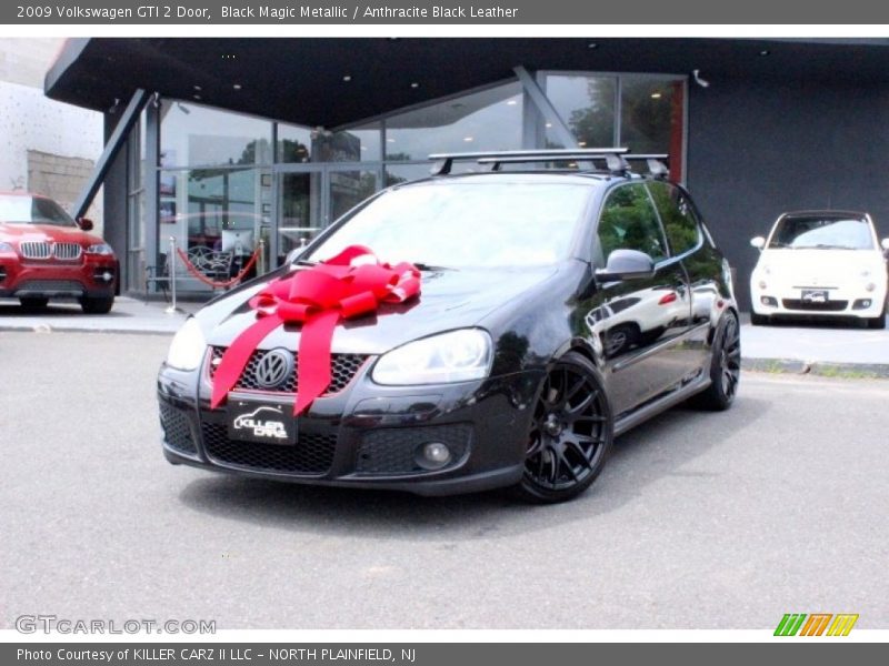 Black Magic Metallic / Anthracite Black Leather 2009 Volkswagen GTI 2 Door