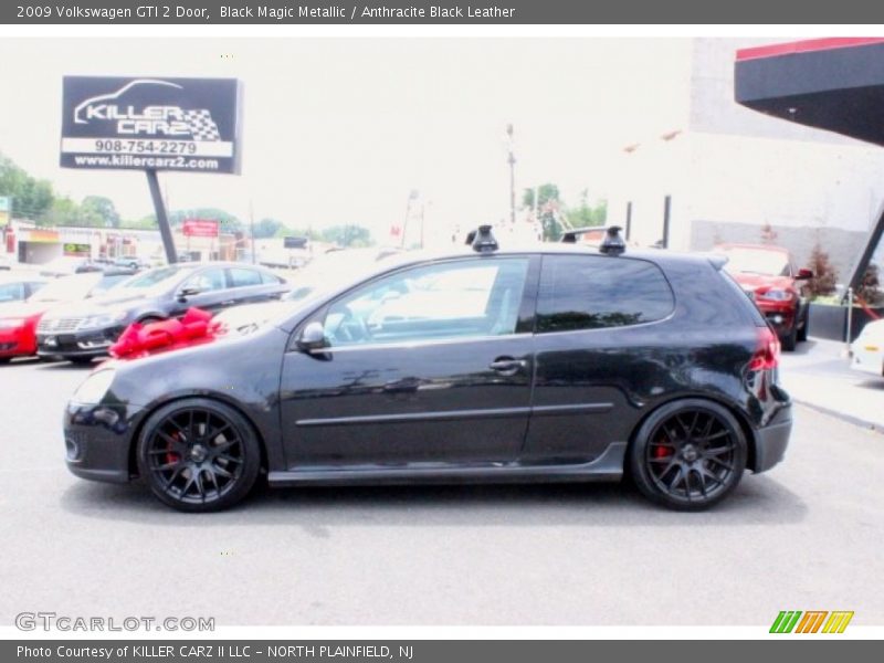 Black Magic Metallic / Anthracite Black Leather 2009 Volkswagen GTI 2 Door