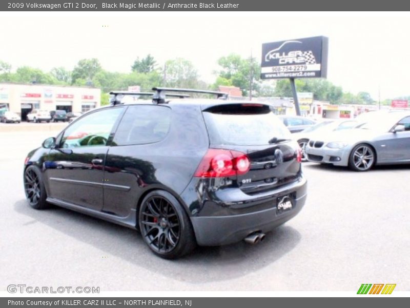 Black Magic Metallic / Anthracite Black Leather 2009 Volkswagen GTI 2 Door