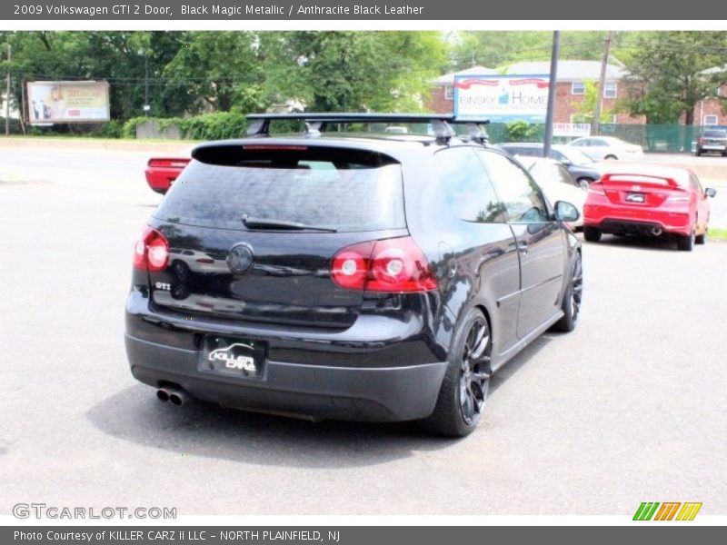 Black Magic Metallic / Anthracite Black Leather 2009 Volkswagen GTI 2 Door