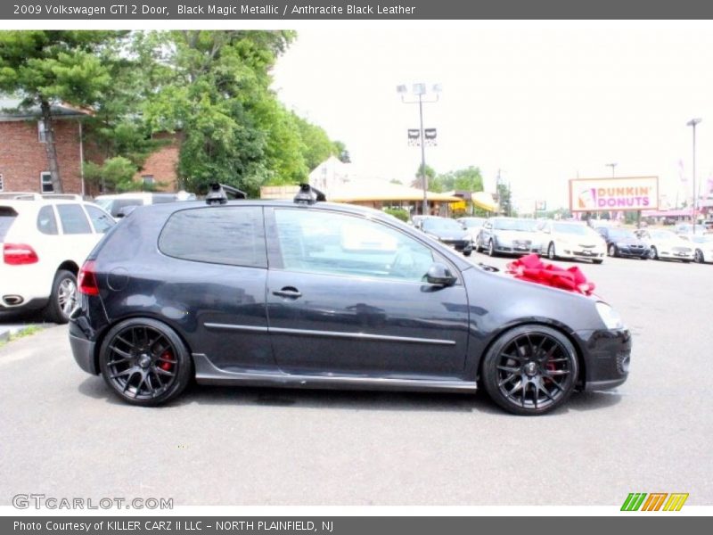 Black Magic Metallic / Anthracite Black Leather 2009 Volkswagen GTI 2 Door