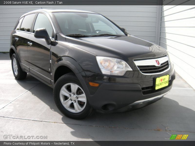 Carbon Flash / Tan 2008 Saturn VUE XE