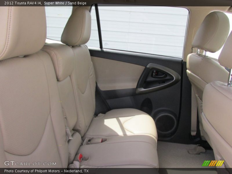 Super White / Sand Beige 2012 Toyota RAV4 I4