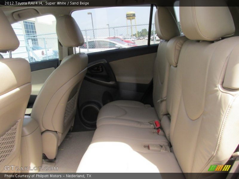 Super White / Sand Beige 2012 Toyota RAV4 I4