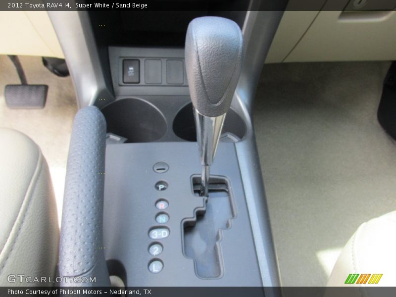 Super White / Sand Beige 2012 Toyota RAV4 I4