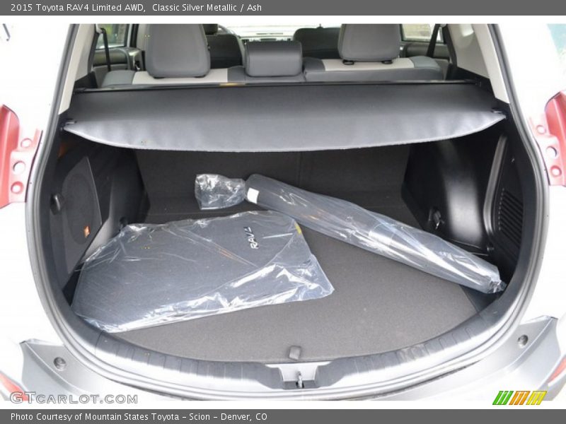 Classic Silver Metallic / Ash 2015 Toyota RAV4 Limited AWD