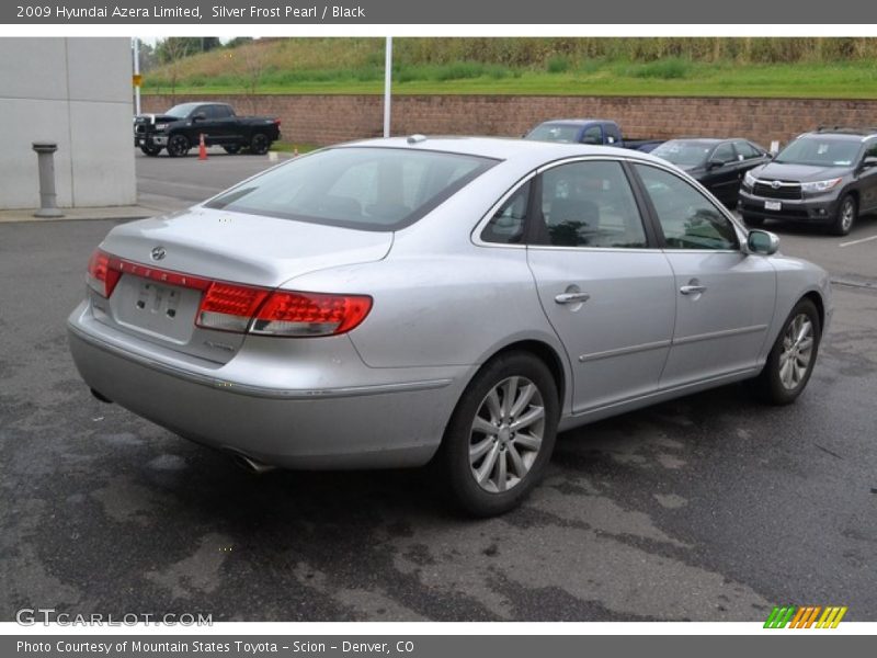 Silver Frost Pearl / Black 2009 Hyundai Azera Limited