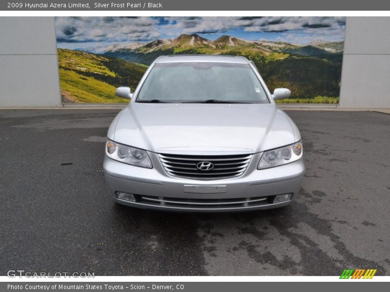 Silver Frost Pearl / Black 2009 Hyundai Azera Limited