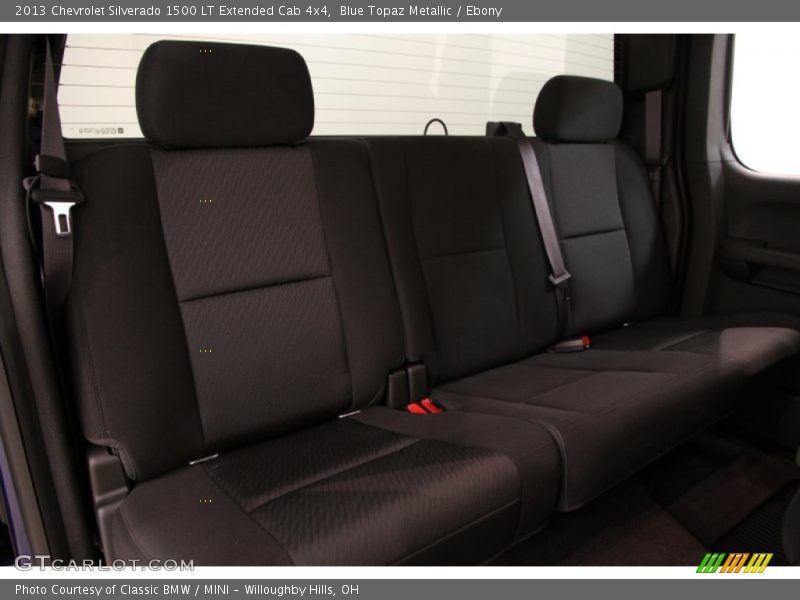Blue Topaz Metallic / Ebony 2013 Chevrolet Silverado 1500 LT Extended Cab 4x4