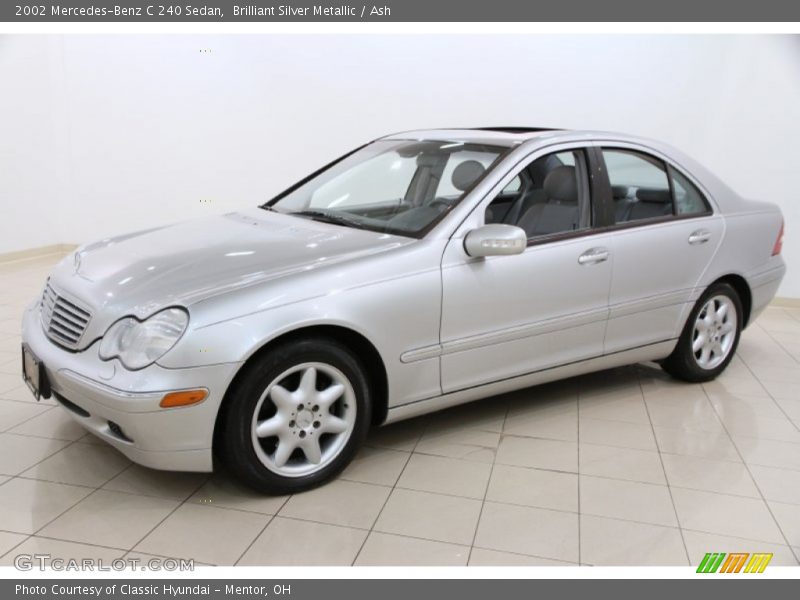 Front 3/4 View of 2002 C 240 Sedan