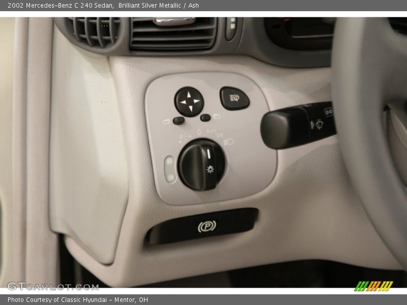Controls of 2002 C 240 Sedan