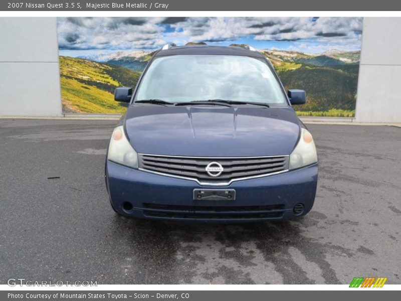 Majestic Blue Metallic / Gray 2007 Nissan Quest 3.5 S