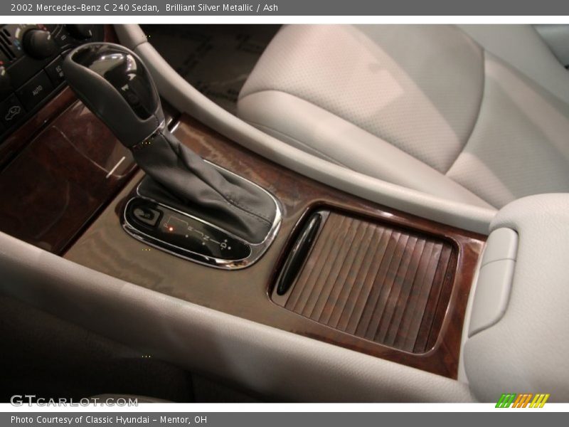 Brilliant Silver Metallic / Ash 2002 Mercedes-Benz C 240 Sedan