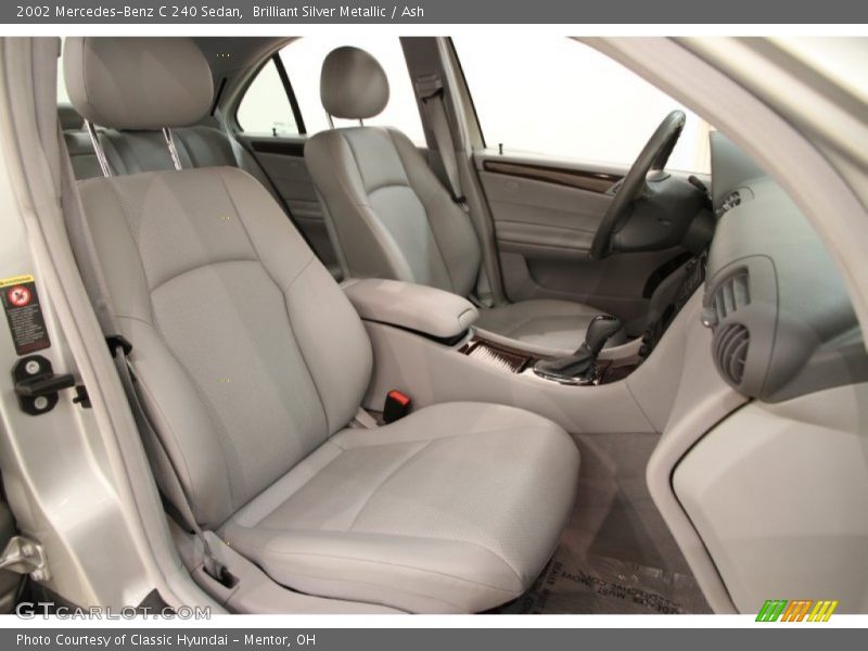 Brilliant Silver Metallic / Ash 2002 Mercedes-Benz C 240 Sedan
