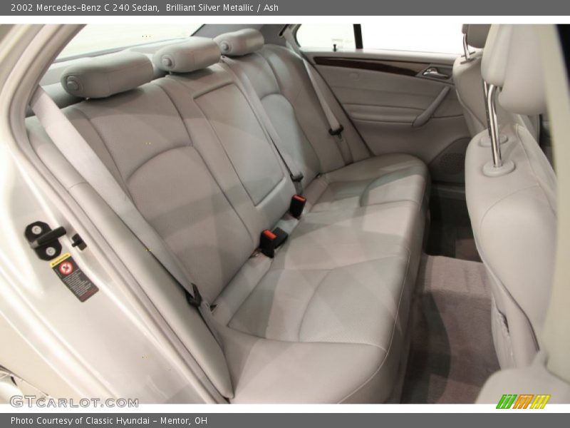 Brilliant Silver Metallic / Ash 2002 Mercedes-Benz C 240 Sedan