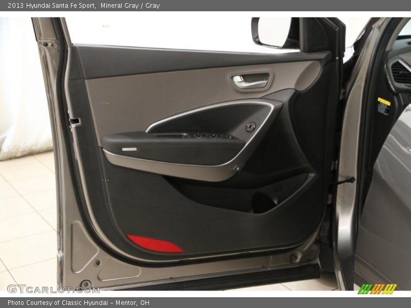 Mineral Gray / Gray 2013 Hyundai Santa Fe Sport