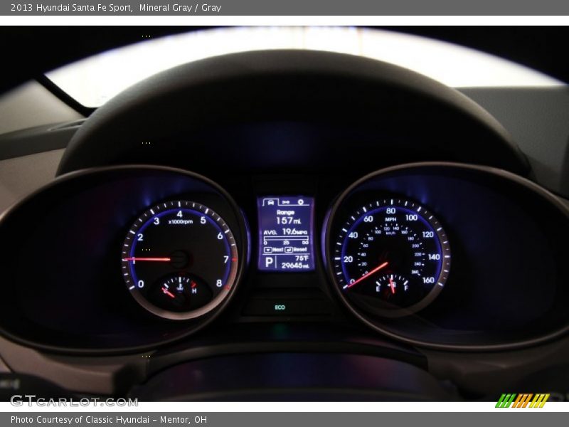 Mineral Gray / Gray 2013 Hyundai Santa Fe Sport