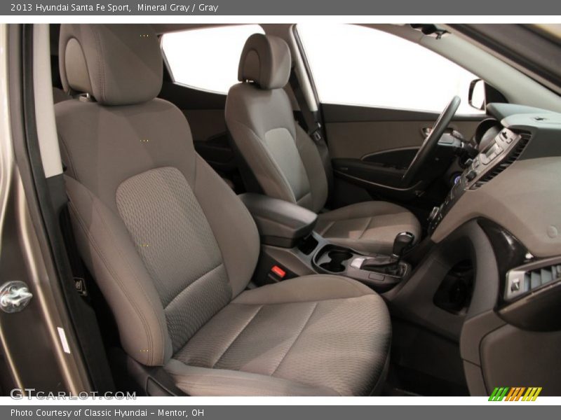 Mineral Gray / Gray 2013 Hyundai Santa Fe Sport