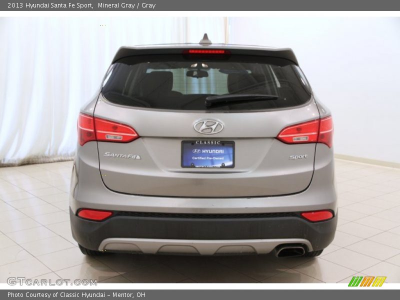 Mineral Gray / Gray 2013 Hyundai Santa Fe Sport