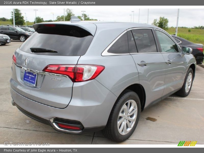 Slate Silver Metallic / Graystone 2016 Acura RDX Technology