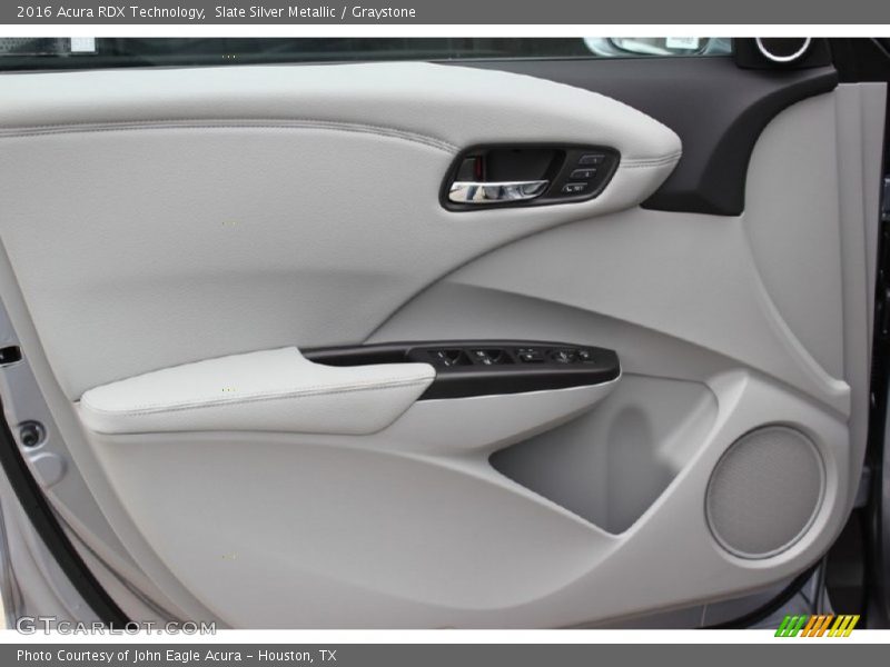 Slate Silver Metallic / Graystone 2016 Acura RDX Technology