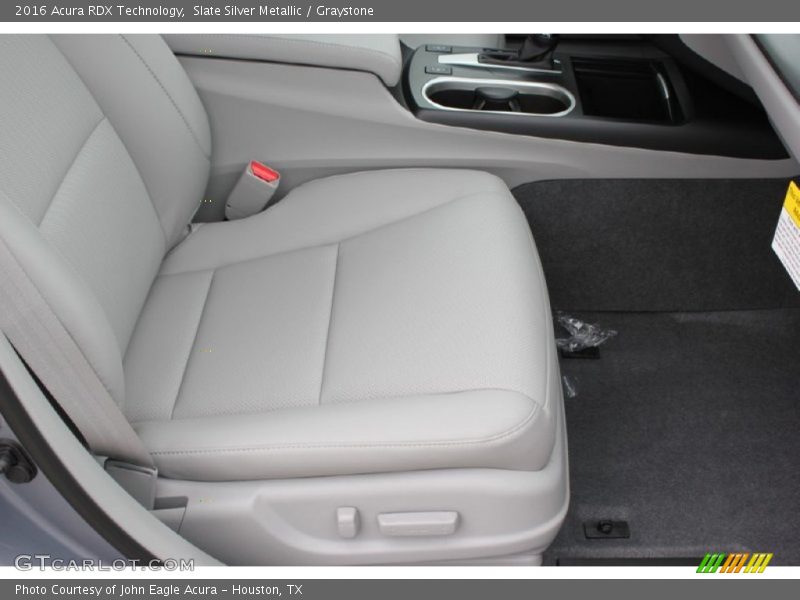 Slate Silver Metallic / Graystone 2016 Acura RDX Technology