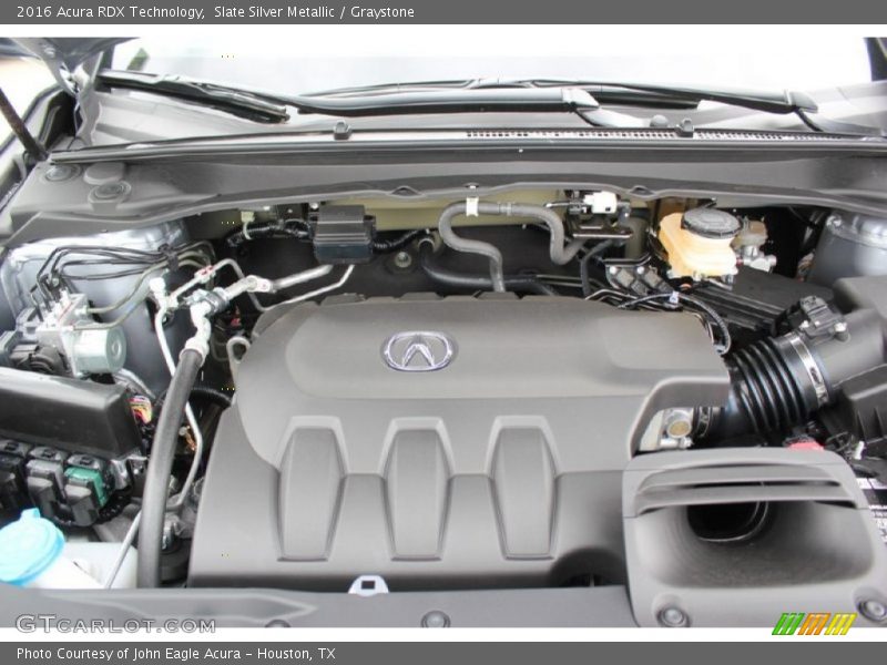 Slate Silver Metallic / Graystone 2016 Acura RDX Technology