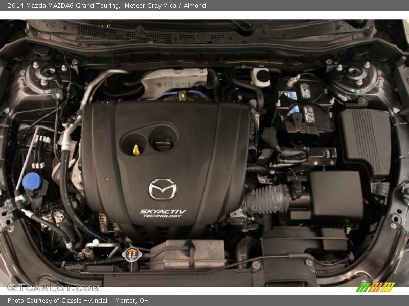 Meteor Gray Mica / Almond 2014 Mazda MAZDA6 Grand Touring
