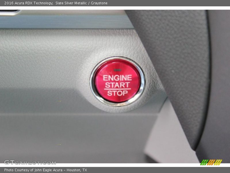 Slate Silver Metallic / Graystone 2016 Acura RDX Technology