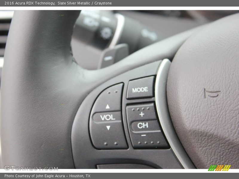 Slate Silver Metallic / Graystone 2016 Acura RDX Technology