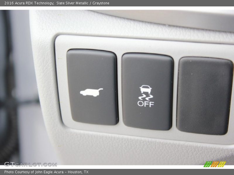 Slate Silver Metallic / Graystone 2016 Acura RDX Technology