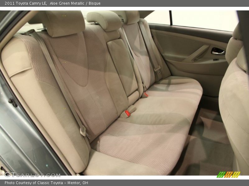 Aloe Green Metallic / Bisque 2011 Toyota Camry LE