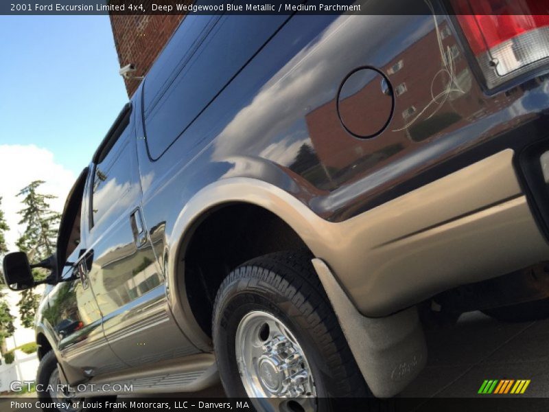 Deep Wedgewood Blue Metallic / Medium Parchment 2001 Ford Excursion Limited 4x4