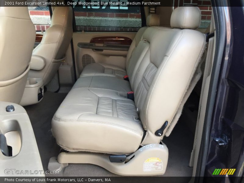 Deep Wedgewood Blue Metallic / Medium Parchment 2001 Ford Excursion Limited 4x4