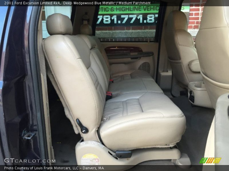 Deep Wedgewood Blue Metallic / Medium Parchment 2001 Ford Excursion Limited 4x4