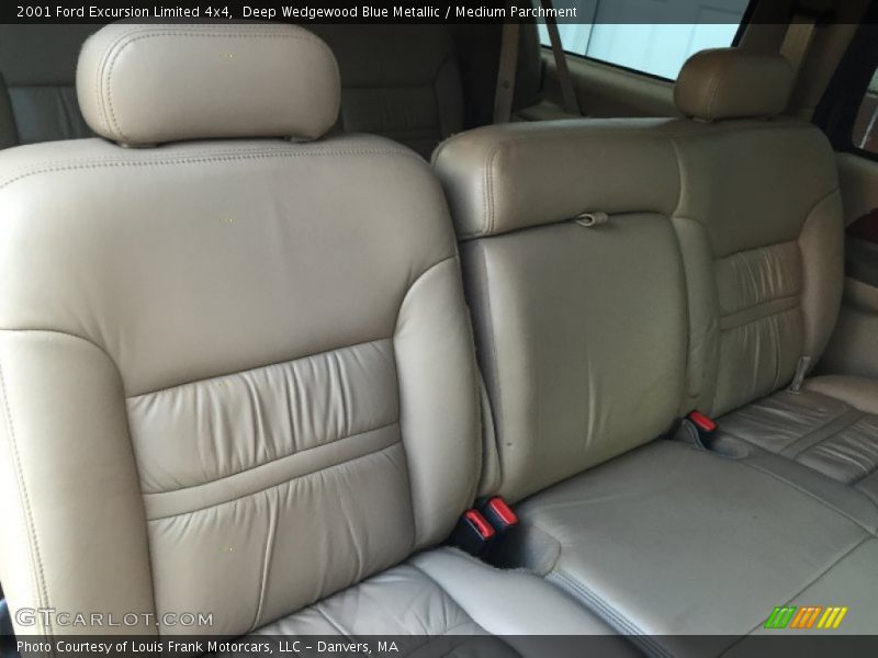 Deep Wedgewood Blue Metallic / Medium Parchment 2001 Ford Excursion Limited 4x4