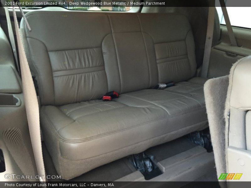 Deep Wedgewood Blue Metallic / Medium Parchment 2001 Ford Excursion Limited 4x4