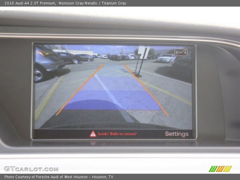 Monsoon Gray Metallic / Titanium Gray 2016 Audi A4 2.0T Premium