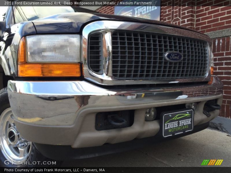 Deep Wedgewood Blue Metallic / Medium Parchment 2001 Ford Excursion Limited 4x4