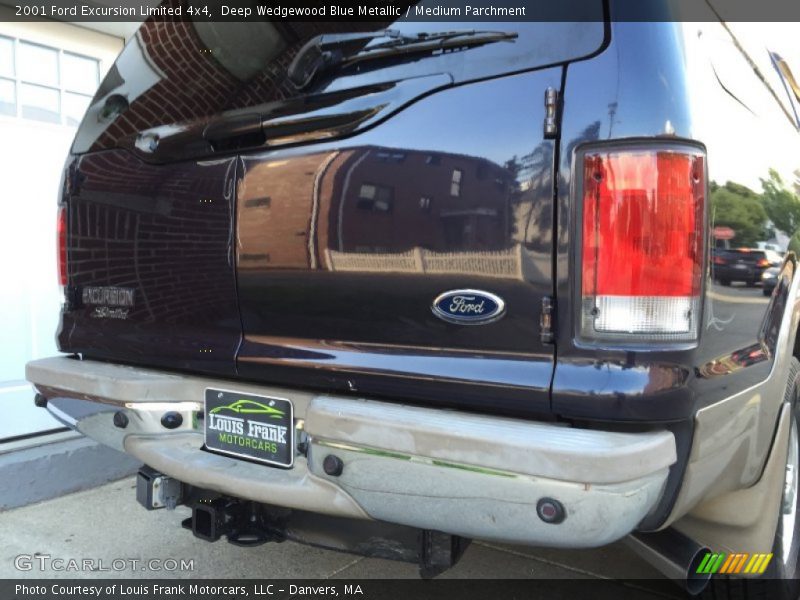 Deep Wedgewood Blue Metallic / Medium Parchment 2001 Ford Excursion Limited 4x4