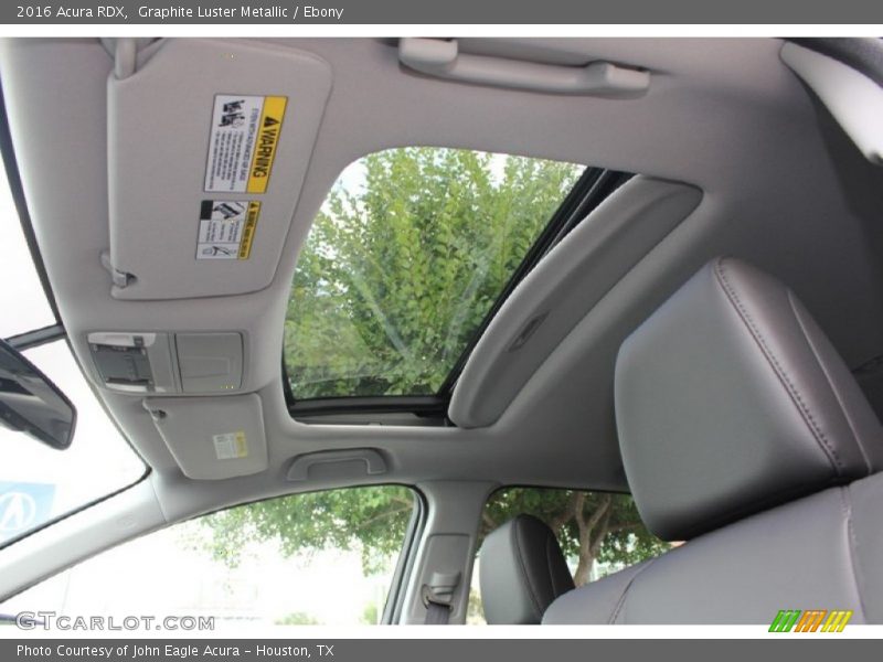 Graphite Luster Metallic / Ebony 2016 Acura RDX