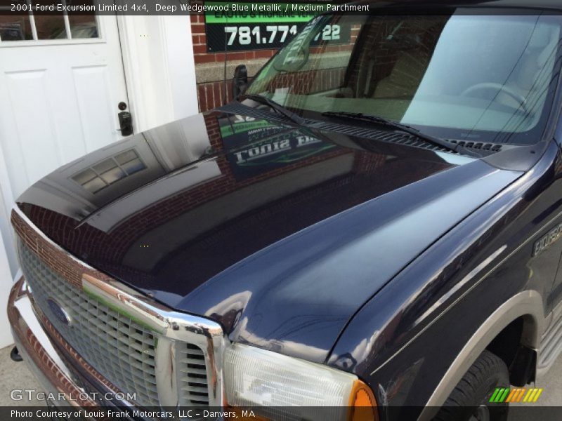 Deep Wedgewood Blue Metallic / Medium Parchment 2001 Ford Excursion Limited 4x4