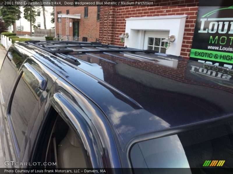 Deep Wedgewood Blue Metallic / Medium Parchment 2001 Ford Excursion Limited 4x4