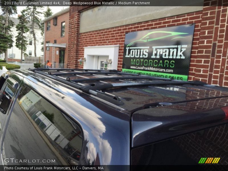 Deep Wedgewood Blue Metallic / Medium Parchment 2001 Ford Excursion Limited 4x4