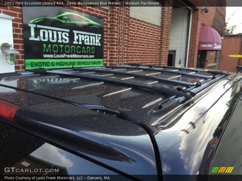 Deep Wedgewood Blue Metallic / Medium Parchment 2001 Ford Excursion Limited 4x4