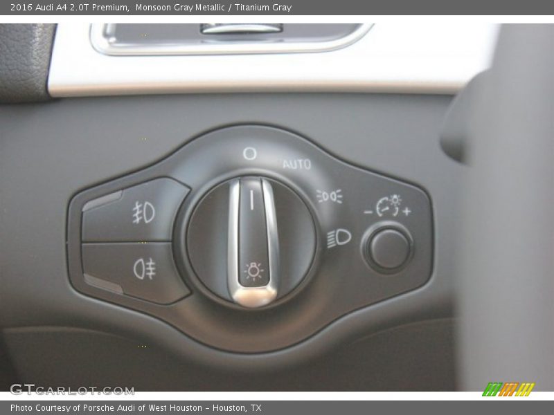 Controls of 2016 A4 2.0T Premium