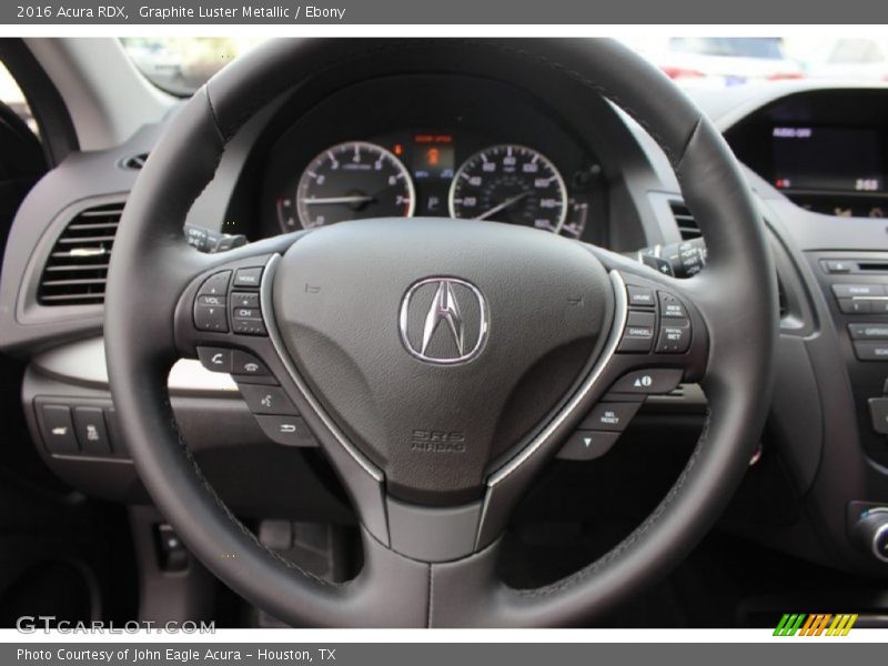 Graphite Luster Metallic / Ebony 2016 Acura RDX