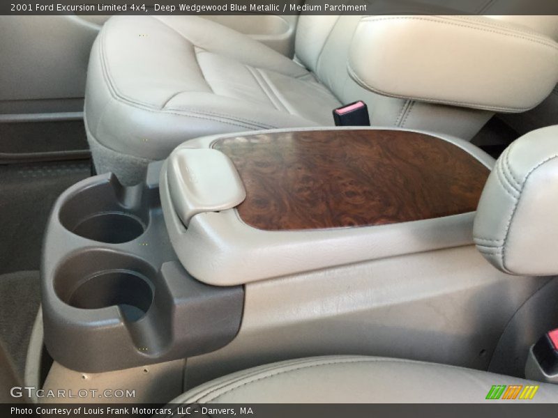 Deep Wedgewood Blue Metallic / Medium Parchment 2001 Ford Excursion Limited 4x4
