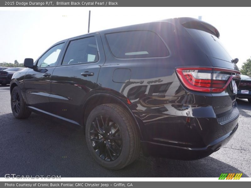Brilliant Black Crystal Pearl / Black 2015 Dodge Durango R/T